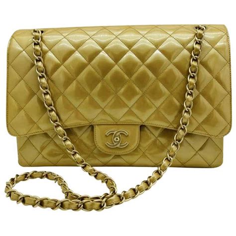 gold chanel bag|chanel 11.12 bag price.